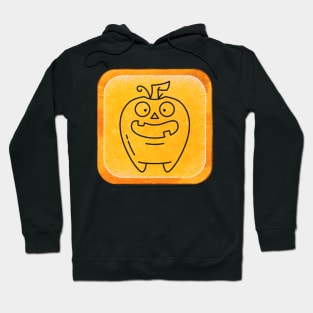 Funny Orange Halloween Pumpkin Hoodie